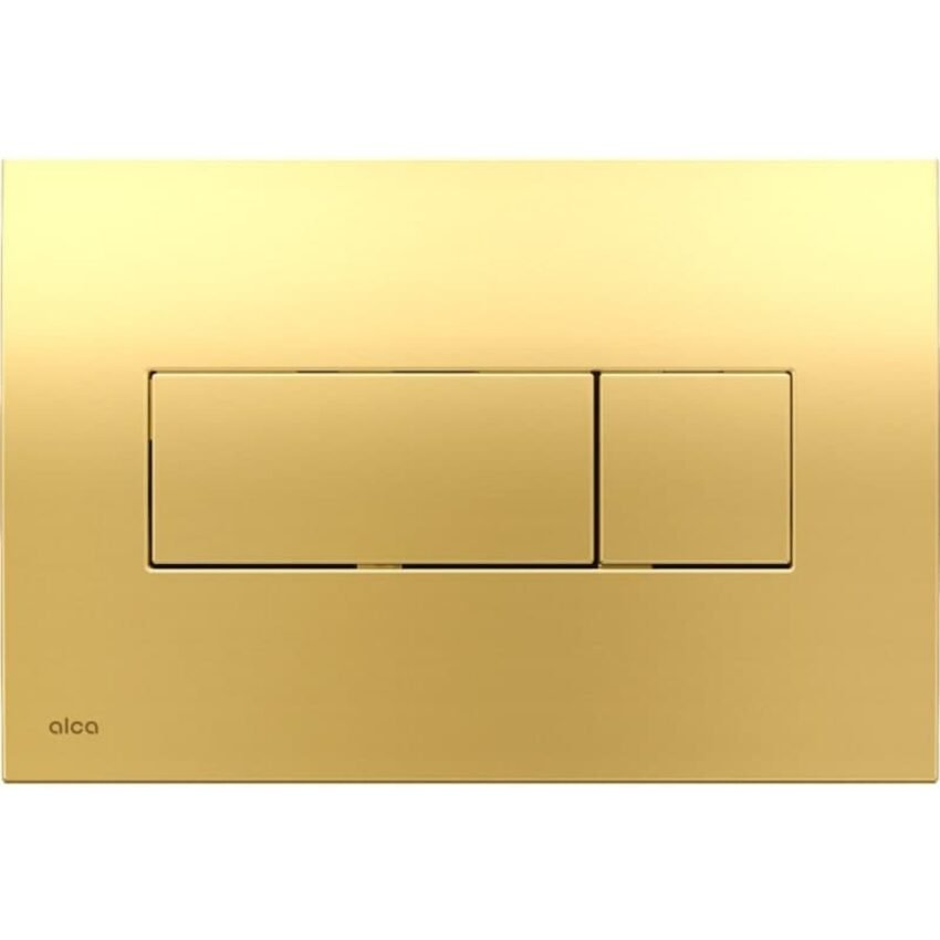Ovládací tlačítko Alca plast zlatá lesk M375