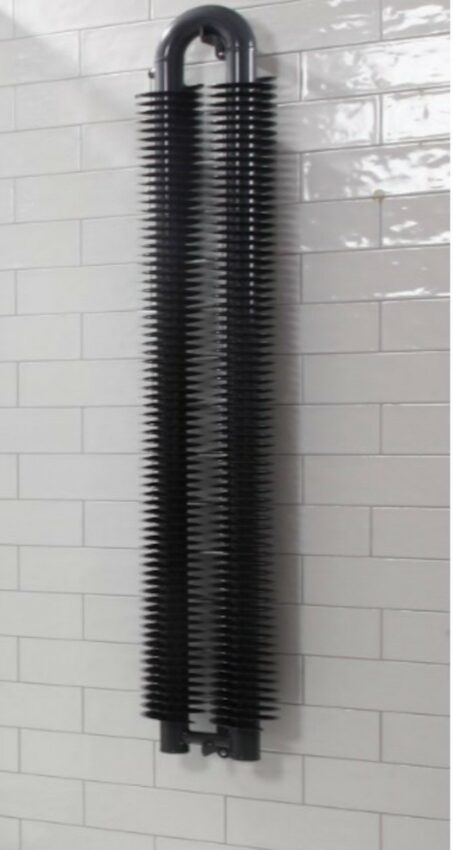 Radiátor pro ústřední vytápění Isan Spiral 150x14 cm šedá RAO2150057137SE