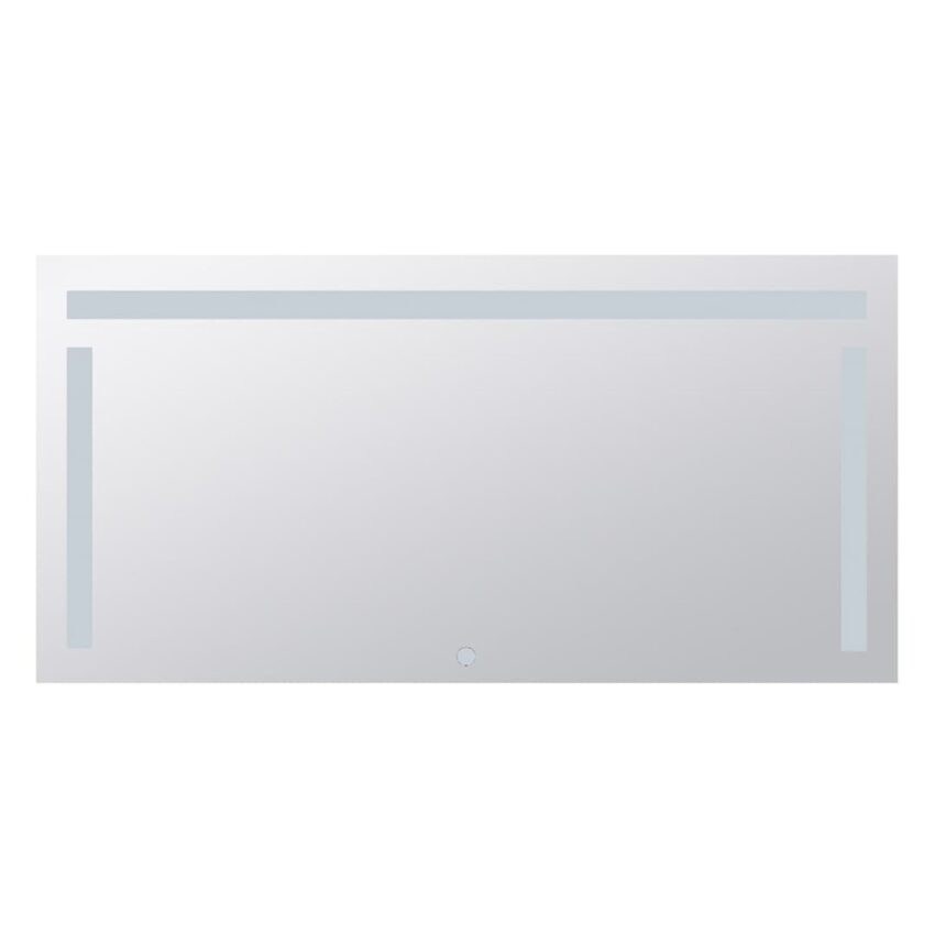 Zrcadlo Bemeta s osvětlením a dotykovým senzorem hliník/sklo 101401157