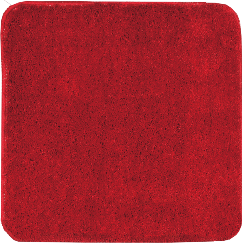 Koupelnová předložka Optima 55x55 cm červená PRED301