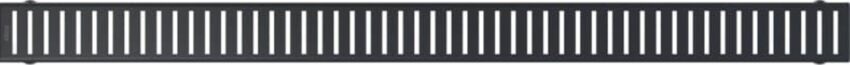 Rošt Alca 75 cm nerez černá mat zebra PURE-750BLACK