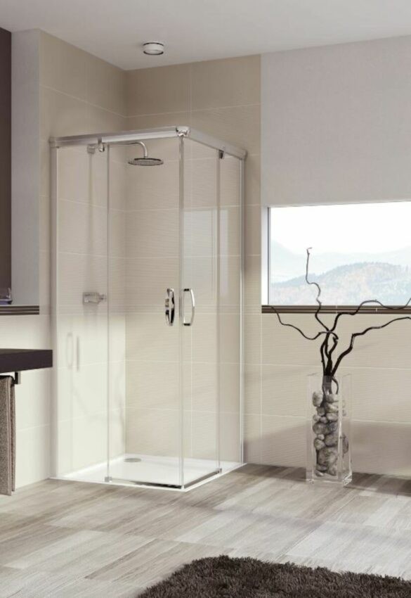 Sprchové dveře 80x80 cm Huppe Aura elegance 401308.092.322.730
