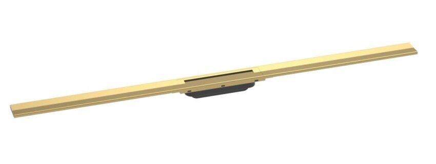 Sprchový žlab Hansgrohe RainDrain Flex 120 cm nerez leštěný vzhled zlata 56047990