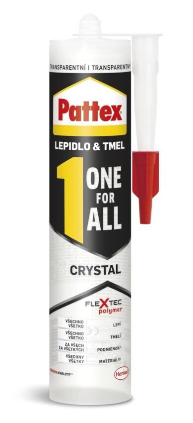 Lepidlo Pattex One For All Crystal 290 g PATTEXOFACR