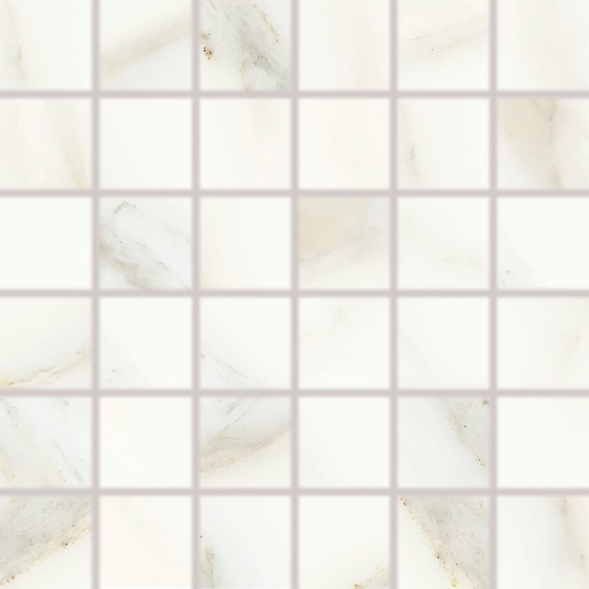 Mozaika Rako Cava bílá 30x30 cm mat WDM06730.1