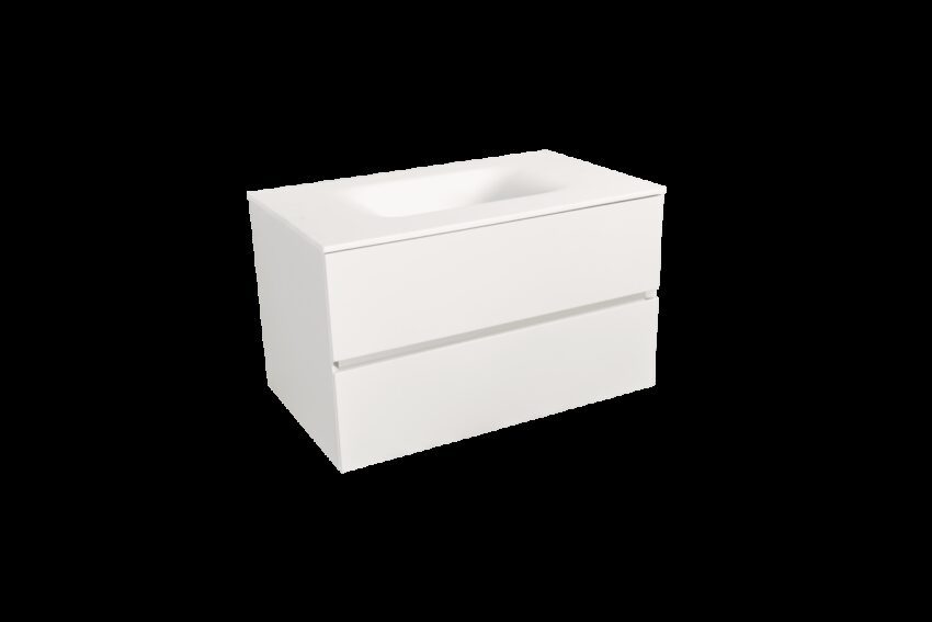 Koupelnová skříňka s umyvadlem bílá mat Naturel Verona 86x51