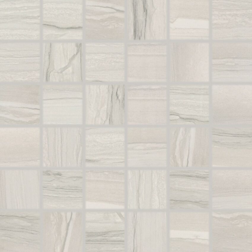 Mozaika Rako Boa světle šedá 30x30 cm mat WDM06526.1