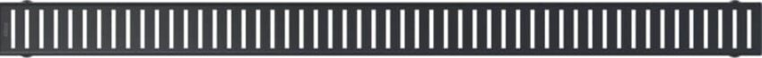 Rošt Alca 55 cm nerez černá mat zebra PURE-550BLACK