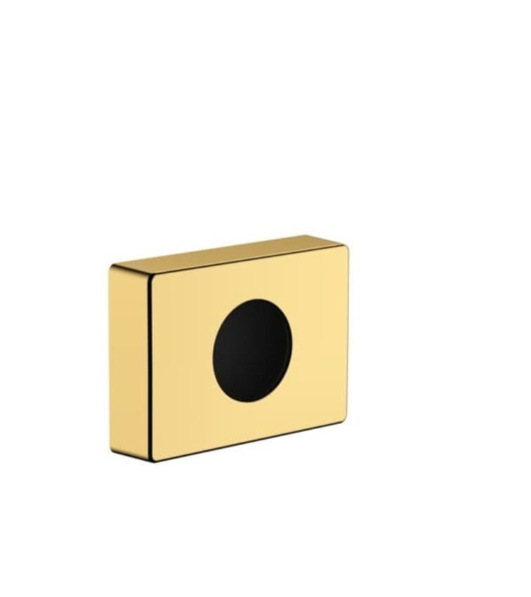Zásobník na hygienické sáčky Hansgrohe AddStoris leštěný vzhled zlata 41773990