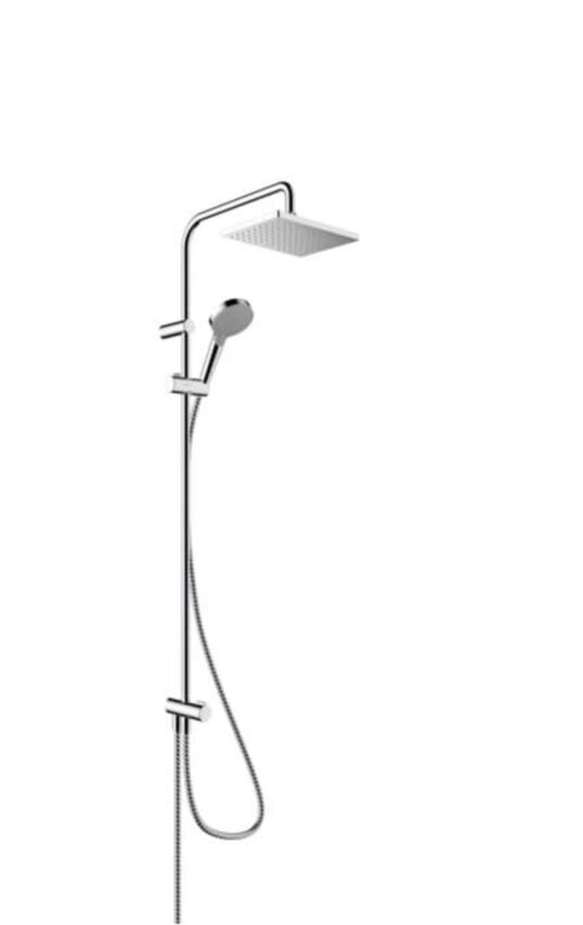 Sprchový systém Hansgrohe Vernis Shape na stěnu bez baterie chrom 26289000