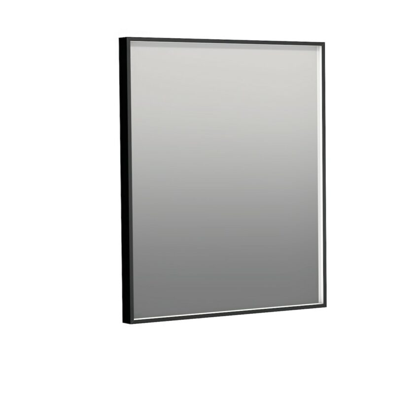Zrcadlo Naturel 60x70 cm hliník černá ALUZ6070CLEDP