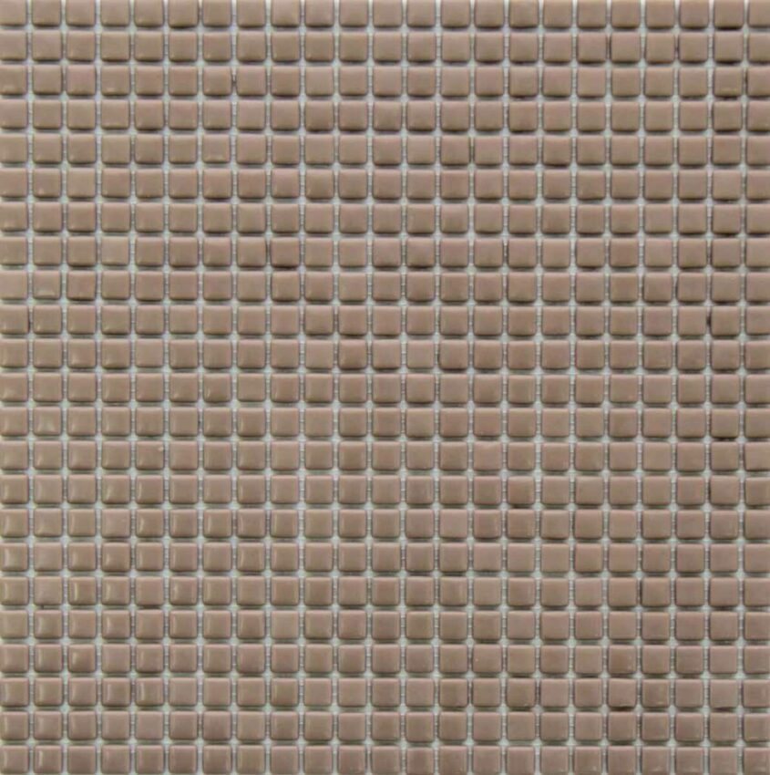 Skleněná mozaika Mosavit Mikros moka 30x30 cm mat MIKROSMO