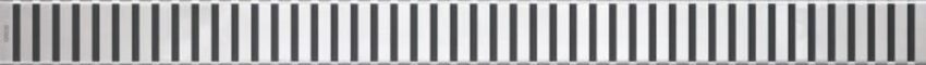 Rošt Alca 115 cm nerez lesk zebra LINE-1150L