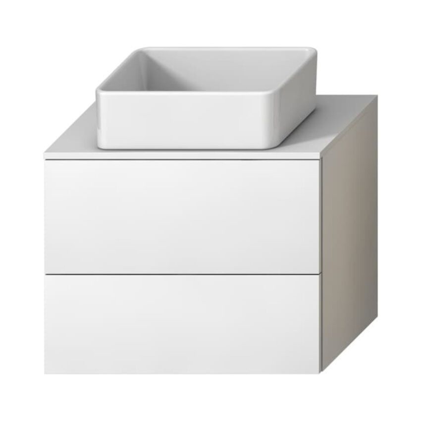 Koupelnová skříňka pod desku Jika Mio-N 76x59x45 cm bílá lesk H41J7164015001