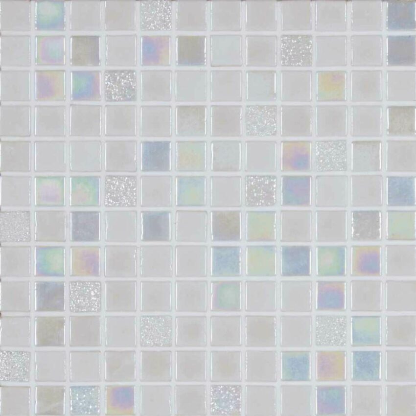 Skleněná mozaika Mosavit Sundance blanco 30x30 cm mat / lesk SUNDANCEBL