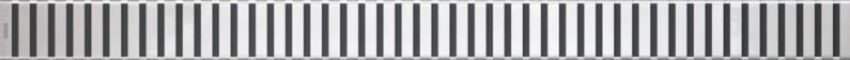 Rošt Alca 30 cm nerez lesk zebra LINE-300L