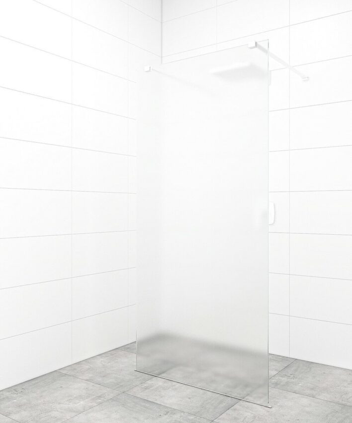 Sprchová zástěna Walk-in 110 cm SAT v barvě profilu bílá SATBWI110MSZAVB
