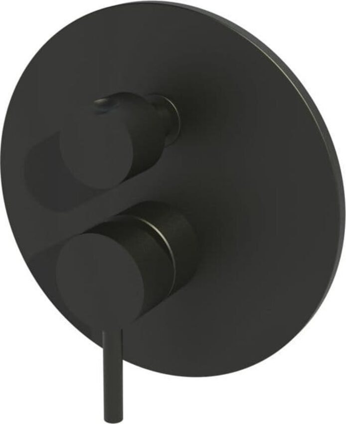Sprchová baterie Paffoni Light s přepínačem černý mat LIG018NO