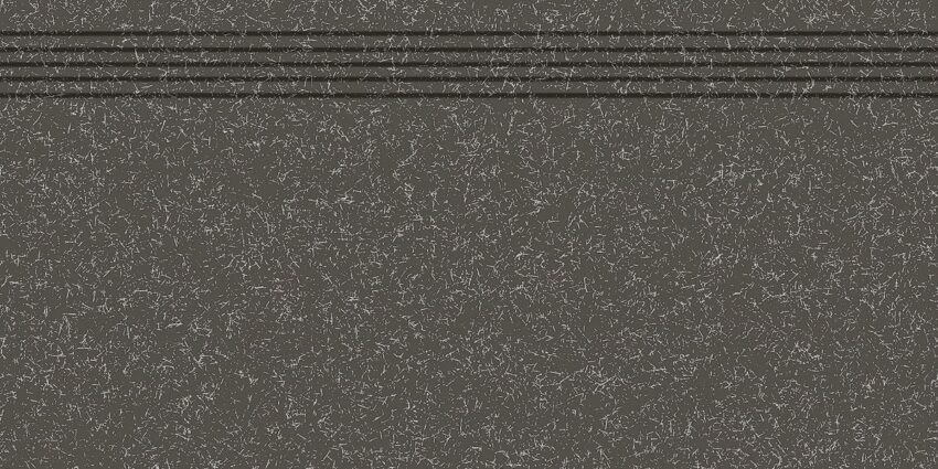 Schodovka Rako Linka černá 30x60 cm mat DCPSE822.1